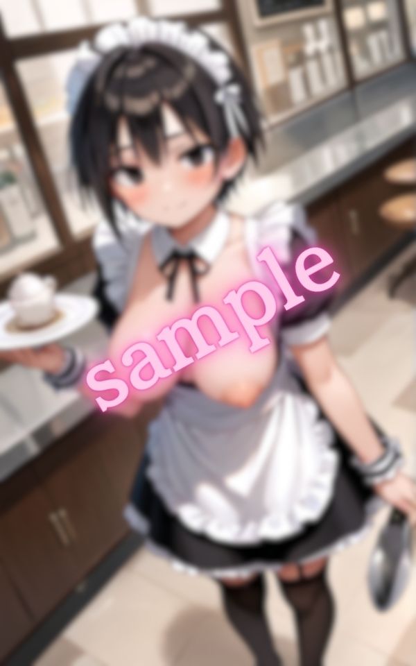 爆乳メイドの誘惑に君は理性を保てるか 画像6