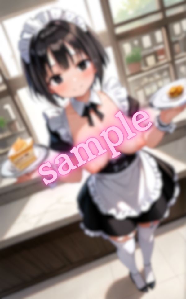 爆乳メイドの誘惑に君は理性を保てるか 画像7
