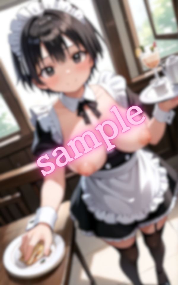 爆乳メイドの誘惑に君は理性を保てるか 画像8