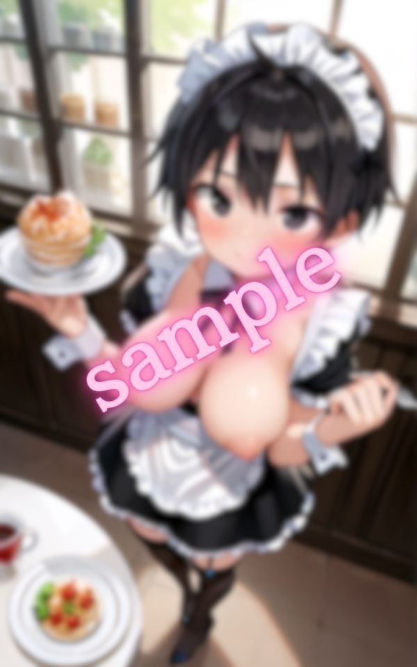 爆乳メイドの誘惑に君は理性を保てるか 画像9
