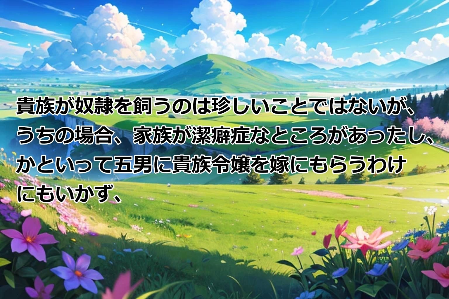 貴族の五男坊に転生した俺が特にやることないので爆乳メイドを飼う。2