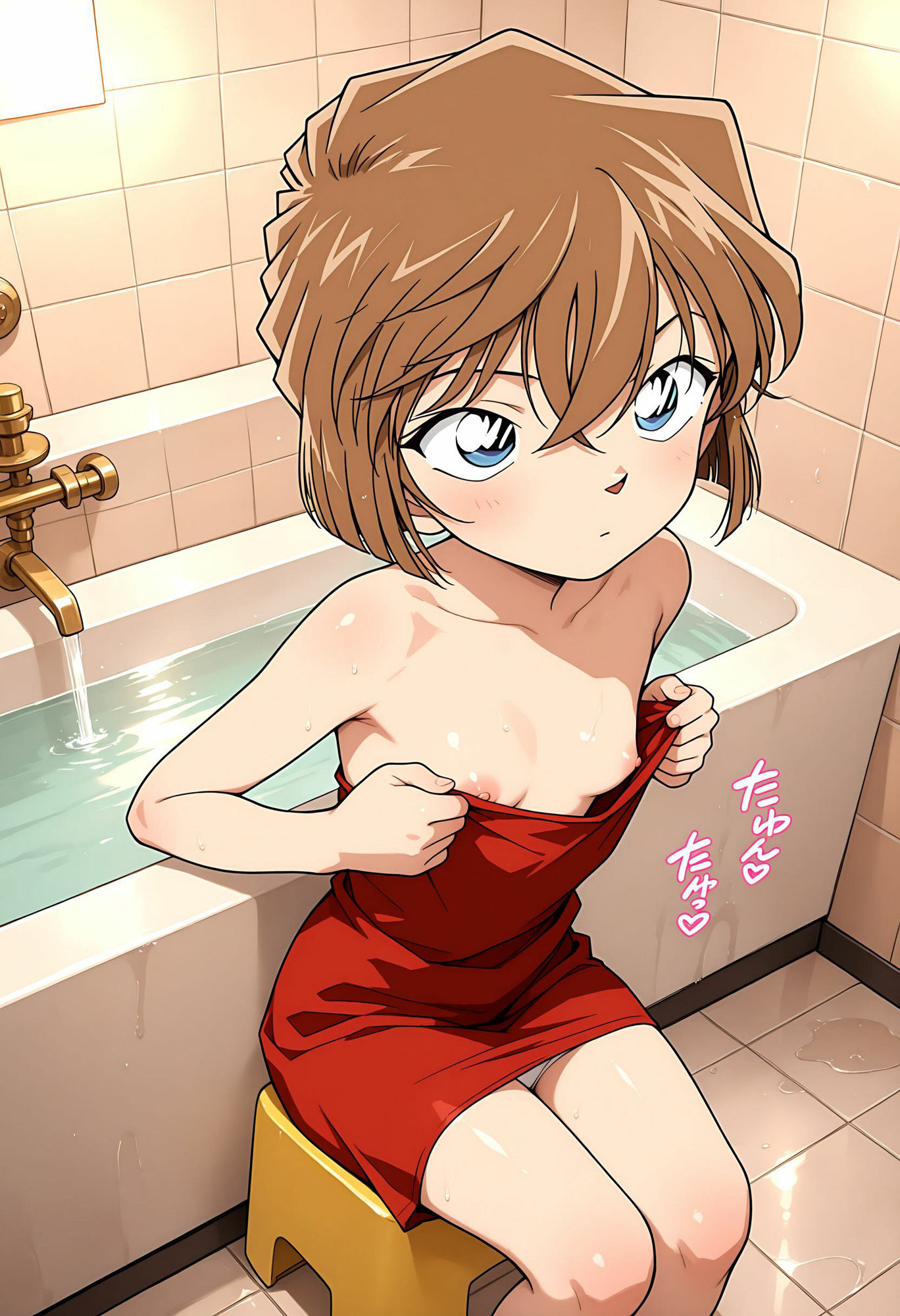 人気泡嬢シェリーちゃん 名探偵コナン エロ画像5