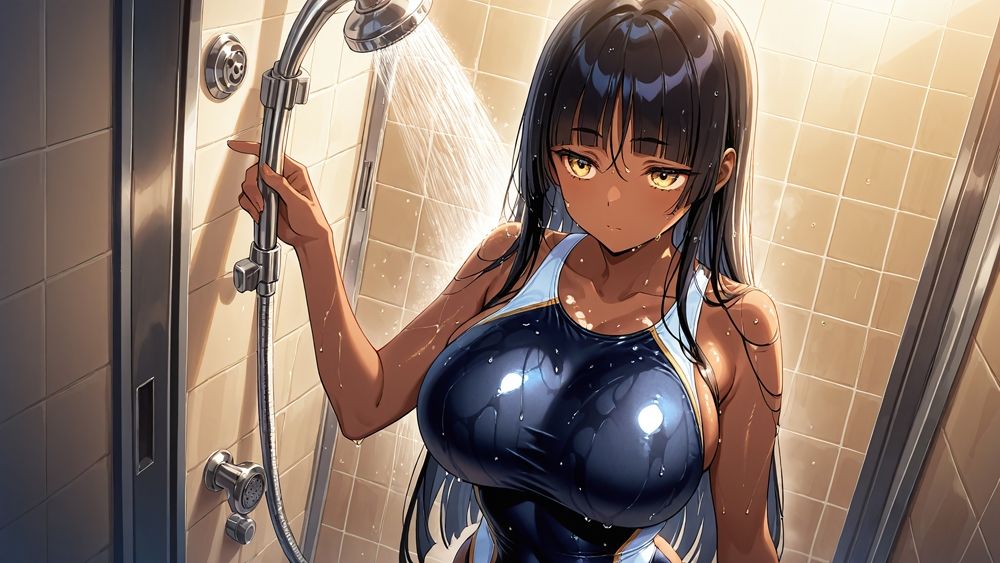 褐色爆乳の水泳部員たちとコーチの秘密の個人レッスン【4K】【FANZA専売】 画像4