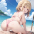 真夏のビーチはさながら彼女の独壇場！vol.4 画像3