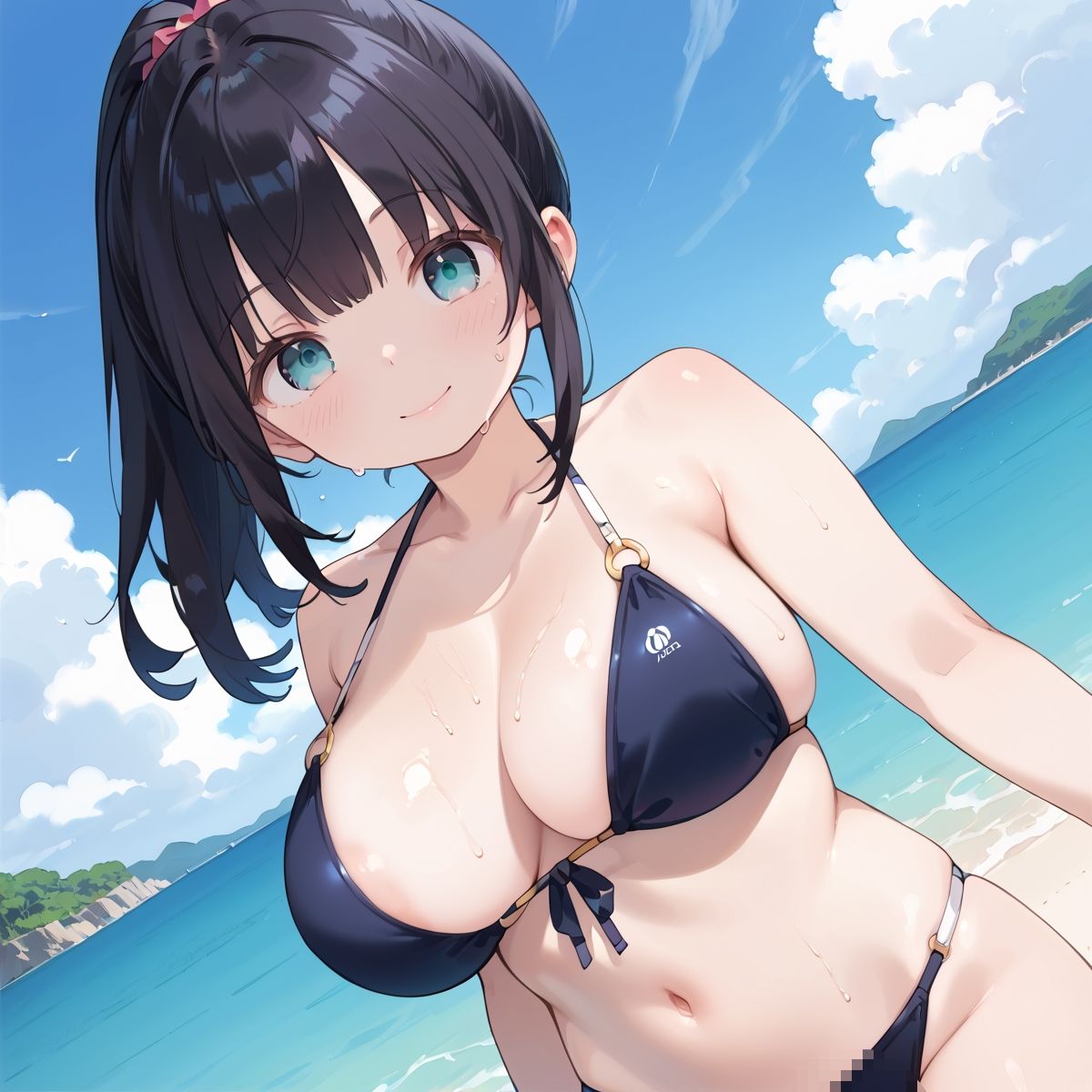 真夏のビーチはさながら彼女の独壇場！vol.7 画像1