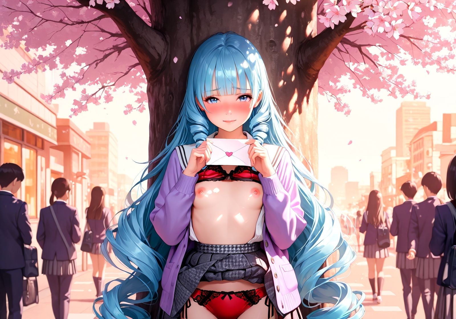 サンプル画像6:ラブレターもらった  〜どんな感じか使わせて〜(ニッチッチ) [d_526527]