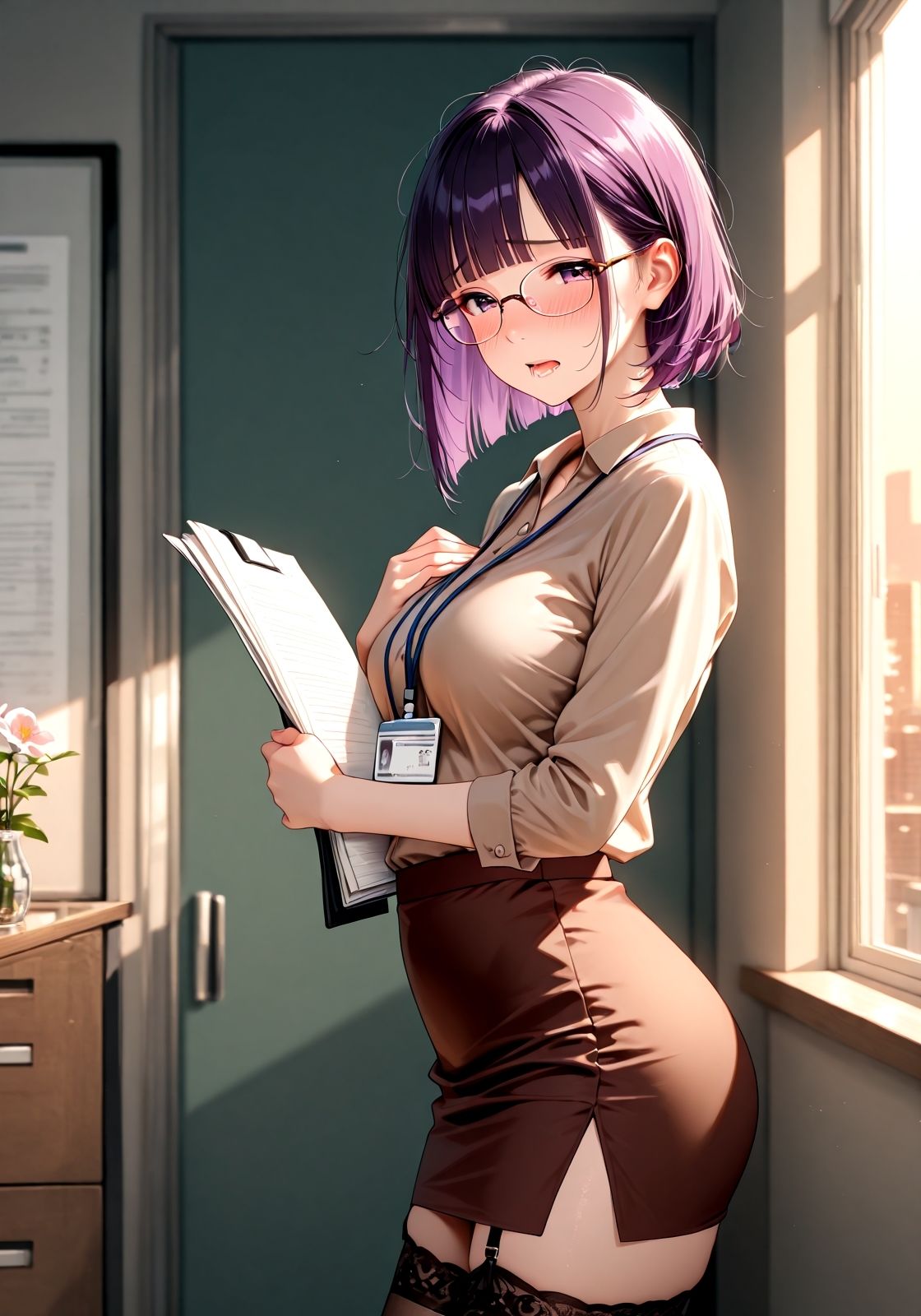 サンプル画像1:セクハラじゃない 〜指導とかリフレッシュとか〜(ニッチッチ) [d_526540]