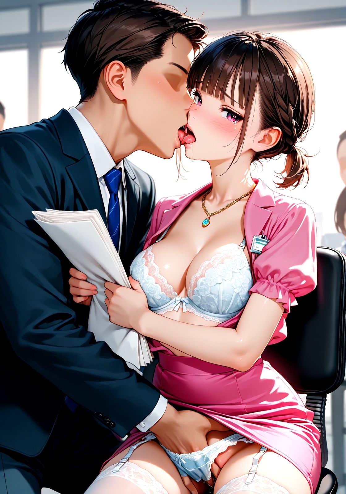 サンプル画像6:セクハラじゃない 〜指導とかリフレッシュとか〜(ニッチッチ) [d_526540]