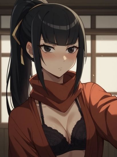 サンプル画像1:オーバーロードのナーベから送られてきた自撮り写真(自撮りサークル  イカスミ工房) [d_526566]