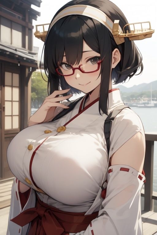 虹かけ誌  艦隊○れくしょん  イラスト集23 霧島  巨乳主義 画像3