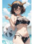 虹かけ誌  艦隊○れくしょん  イラスト集23 霧島  巨乳主義 画像4
