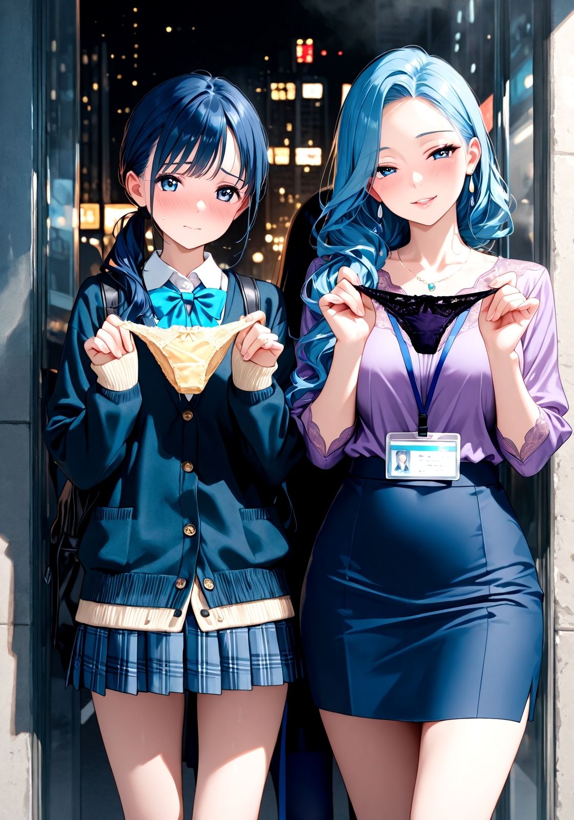 サンプル画像1:どっち、使う？  〜どっちでもいいよ。両方でも〜(ニッチッチ) [d_526957]