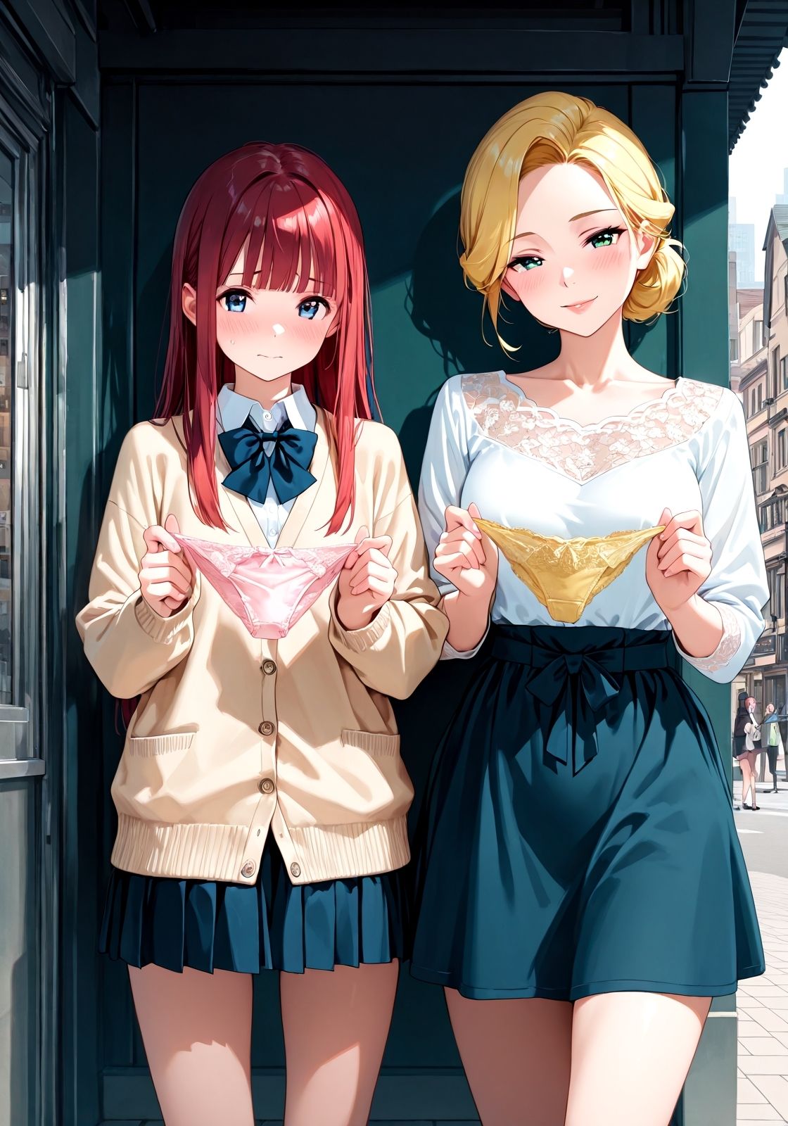 サンプル画像3:どっち、使う？  〜どっちでもいいよ。両方でも〜(ニッチッチ) [d_526957]