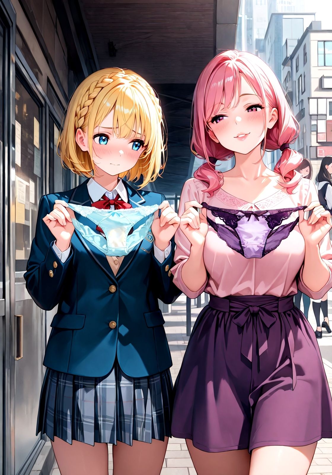 サンプル画像4:どっち、使う？  〜どっちでもいいよ。両方でも〜(ニッチッチ) [d_526957]