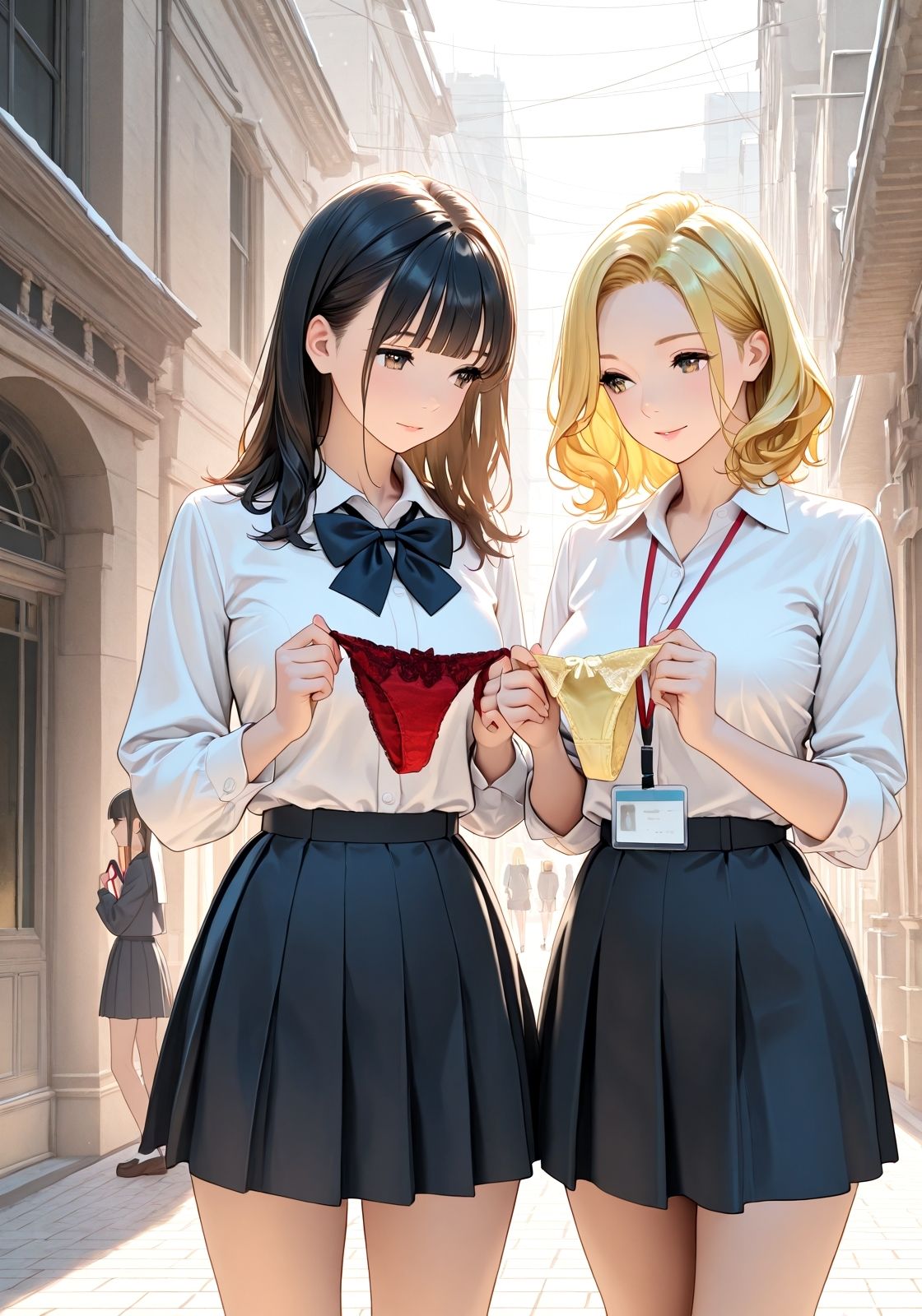 サンプル画像5:どっち、使う？  〜どっちでもいいよ。両方でも〜(ニッチッチ) [d_526957]