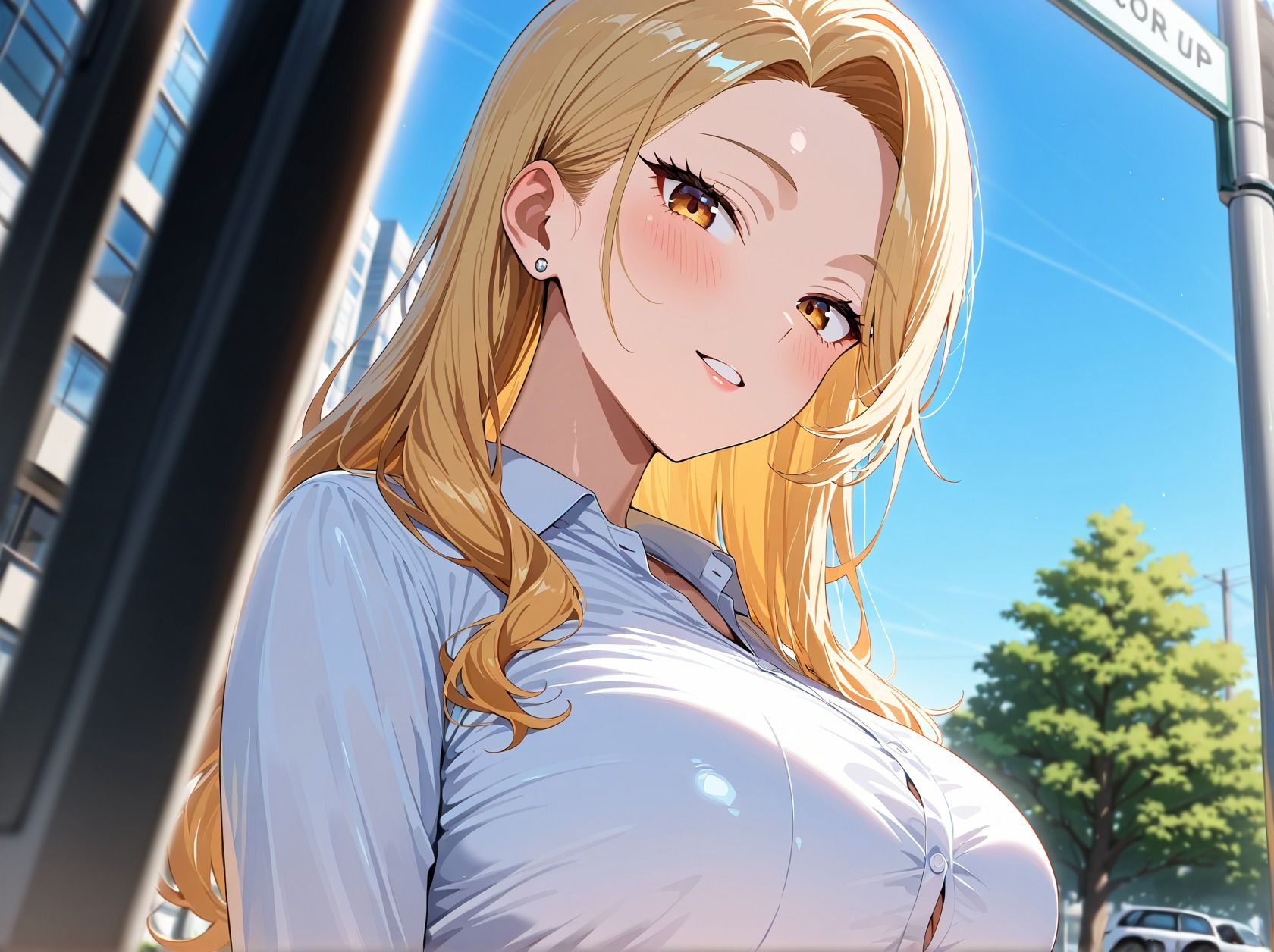 サンプル画像5:彼女の母親のギャル妻に襲われ寝取られる(くみん) [d_528031]