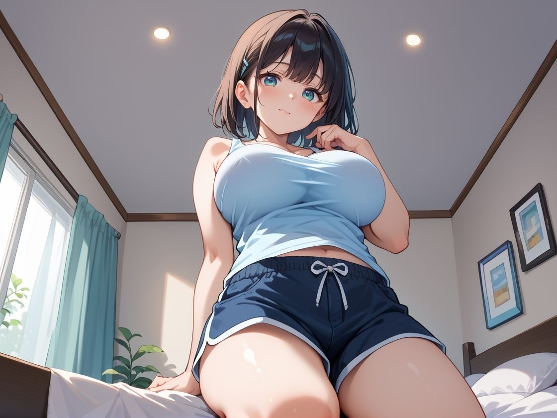 妹のおっぱいに我慢できなくなり中出しエッチする 画像1