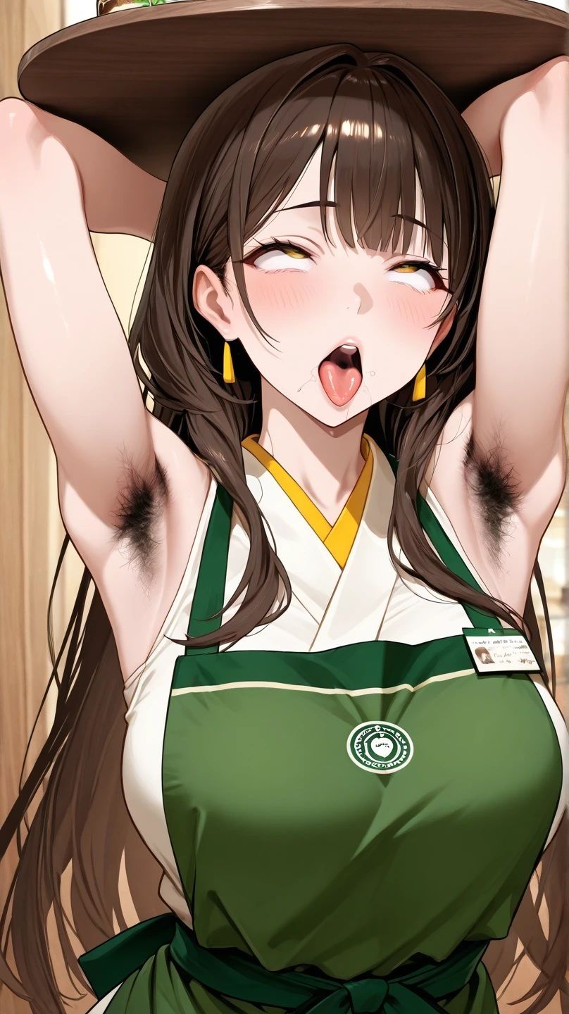 サンプル画像4:脇毛女子・純喫茶『アへ顔』The Anime(わきaiai) [d_528116]