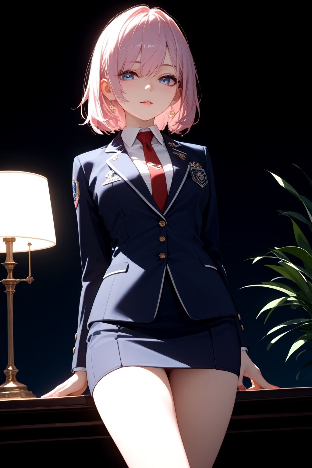 サンプル画像1:ブレザーギャルが親の借金のためにパパ活を！？(ピンクパレット) [d_528132]