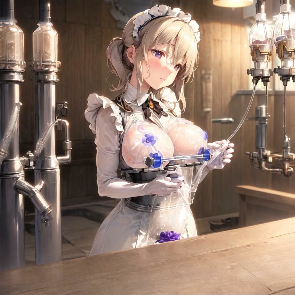 キャラフェチ  自動乳搾り人形編 画像3