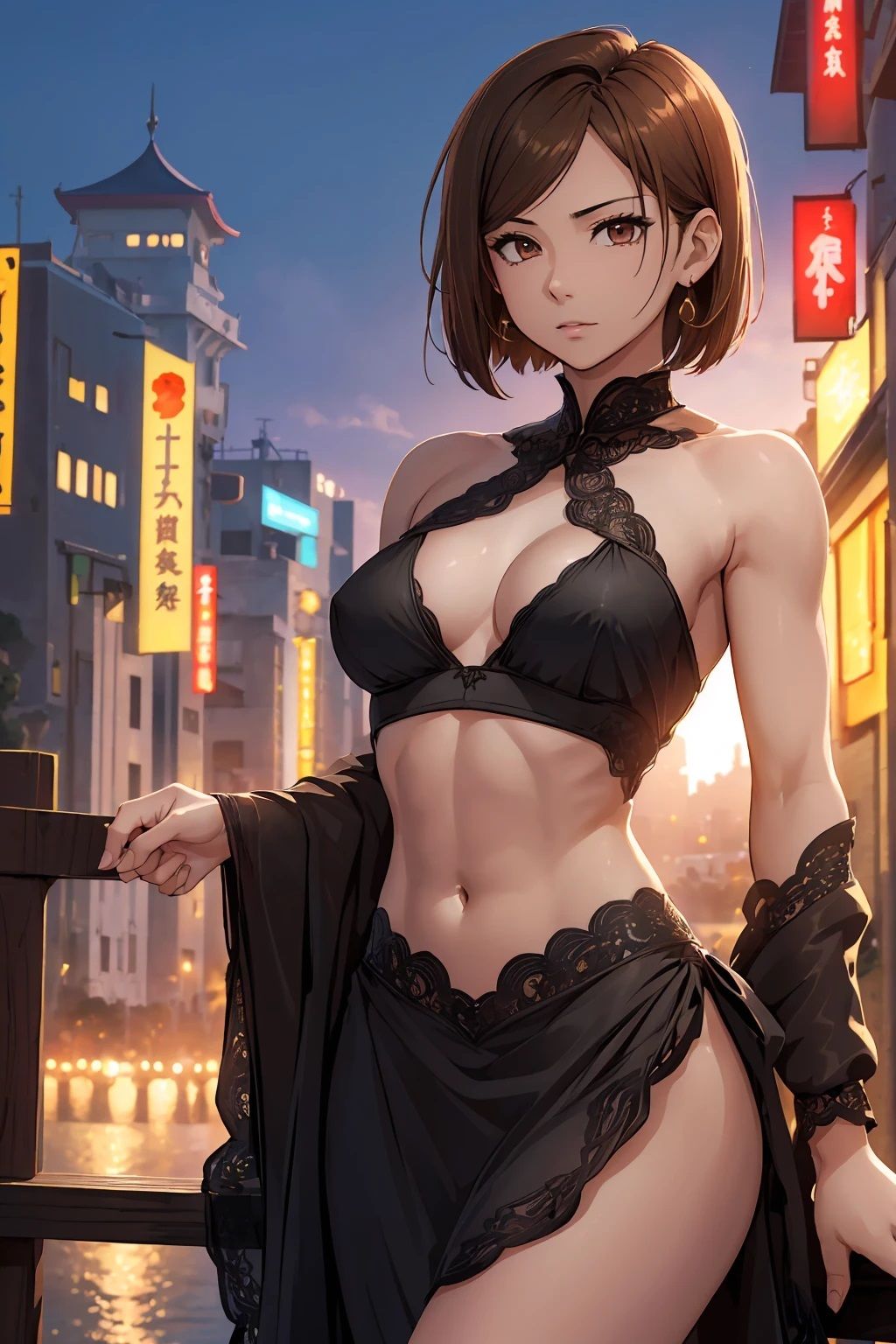 サンプル画像1:釘崎〇薔薇    セクシードレス（112枚）(メークインアート) [d_528319]