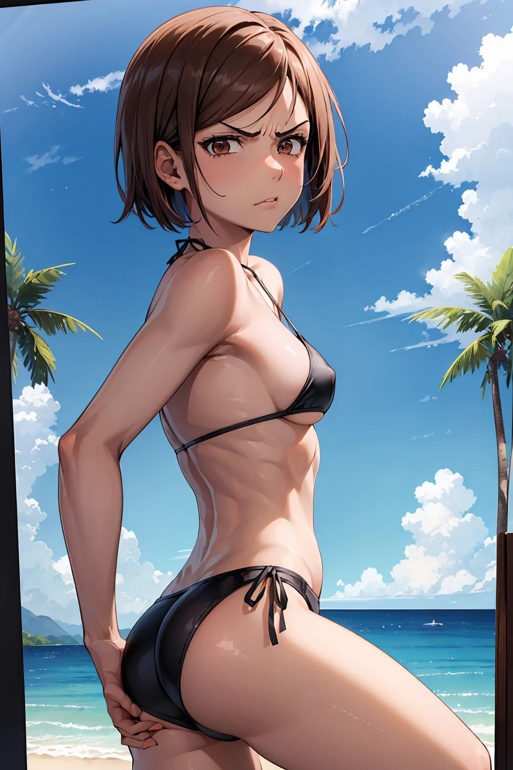 サンプル画像2:釘崎〇薔薇  筋肉質（55枚）(メークインアート) [d_528344]