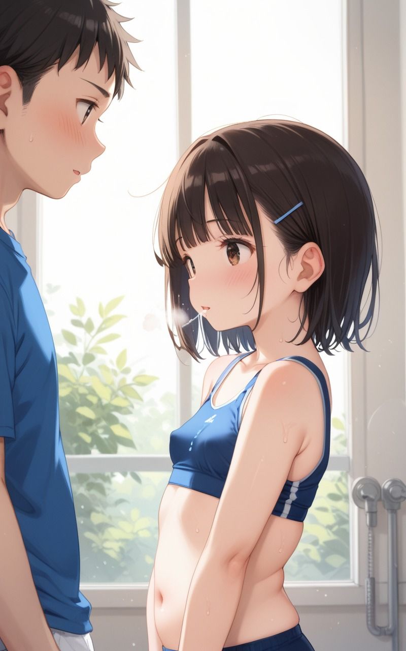 おまんこつるぺた少女と生ハメ～恥ずかしいけどH教えて...3
