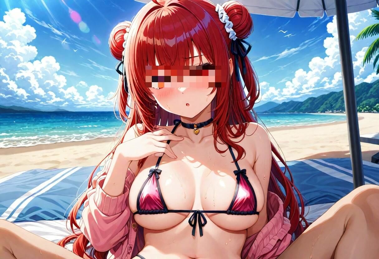 サンプル画像3:初恋の先輩と海デート。そこで僕が見たのはまさかの・・・！！！(フェルサリーナー) [d_528421]