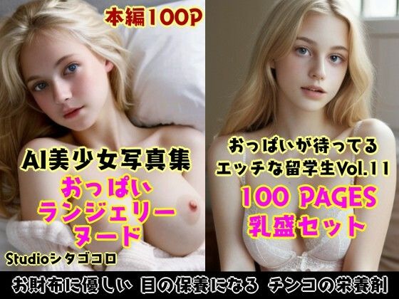 外国人留学生たちが可愛すぎる美少女写真集 Vo1.11〜いろんな金髪美少女の留学生が毎日ウチのベッドで待っている新章1〜