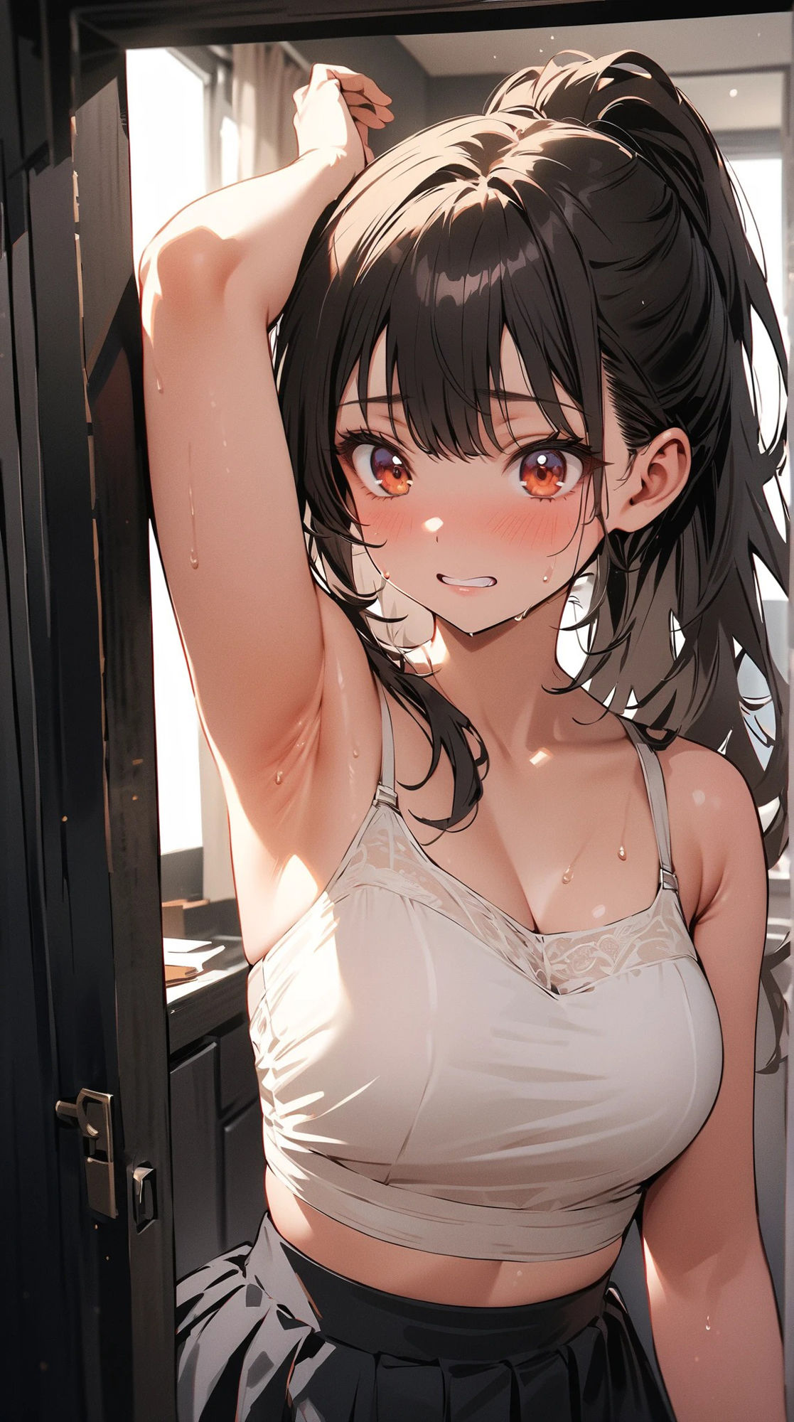 サンプル画像4:美少女チアガールのオフショットVOL3(きれいなAIお姉さん) [d_528563]