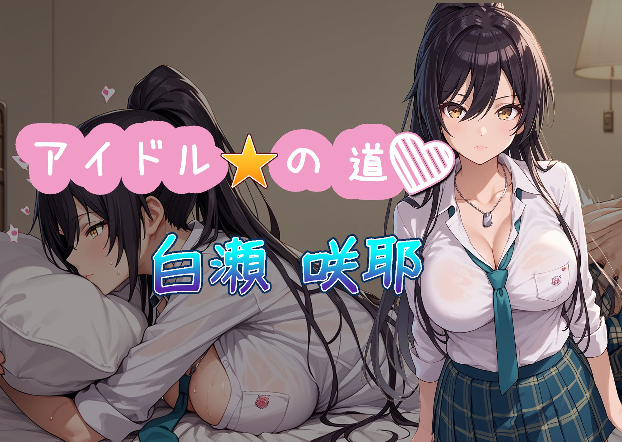 サンプル画像1:アイドルの道 白瀬咲耶(AI女学園  LOW) [d_528987]