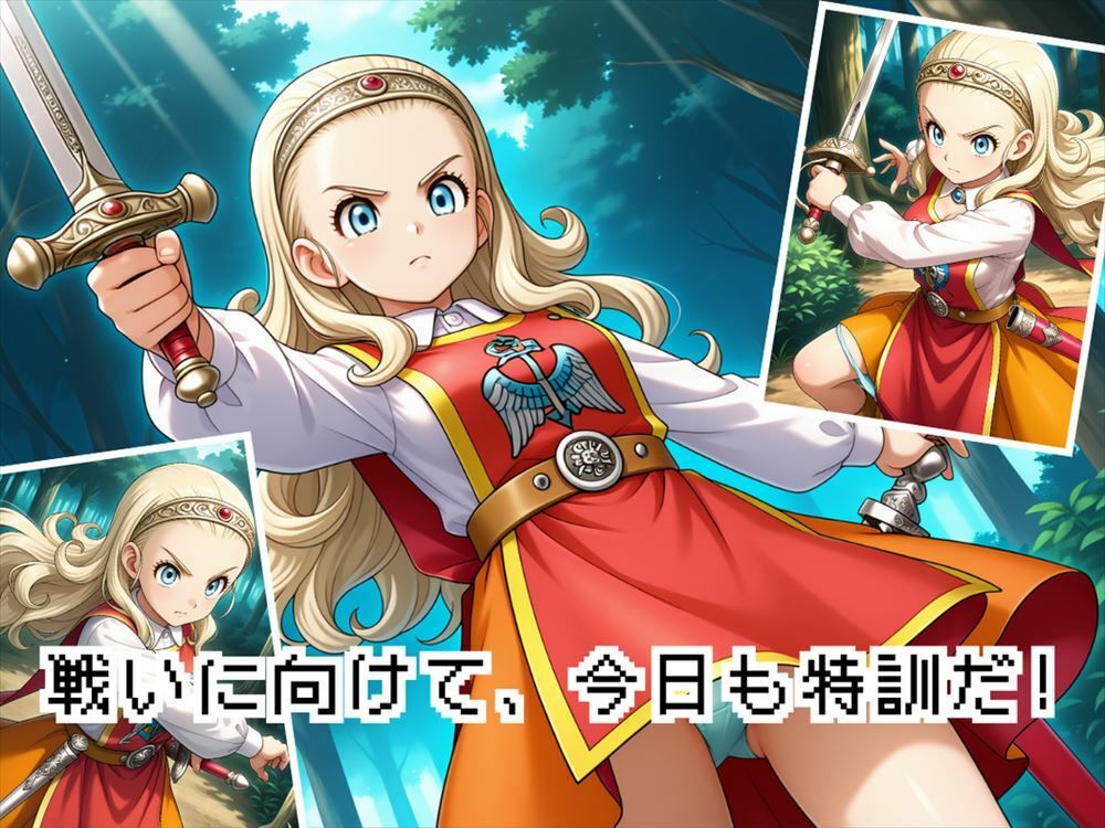 サンプル画像2:【完全支配】勇者姫の淫らな冒険 〜謎のアプリに翻弄される王女の運命〜(ギュイーンXPファクトリー) [d_529129]