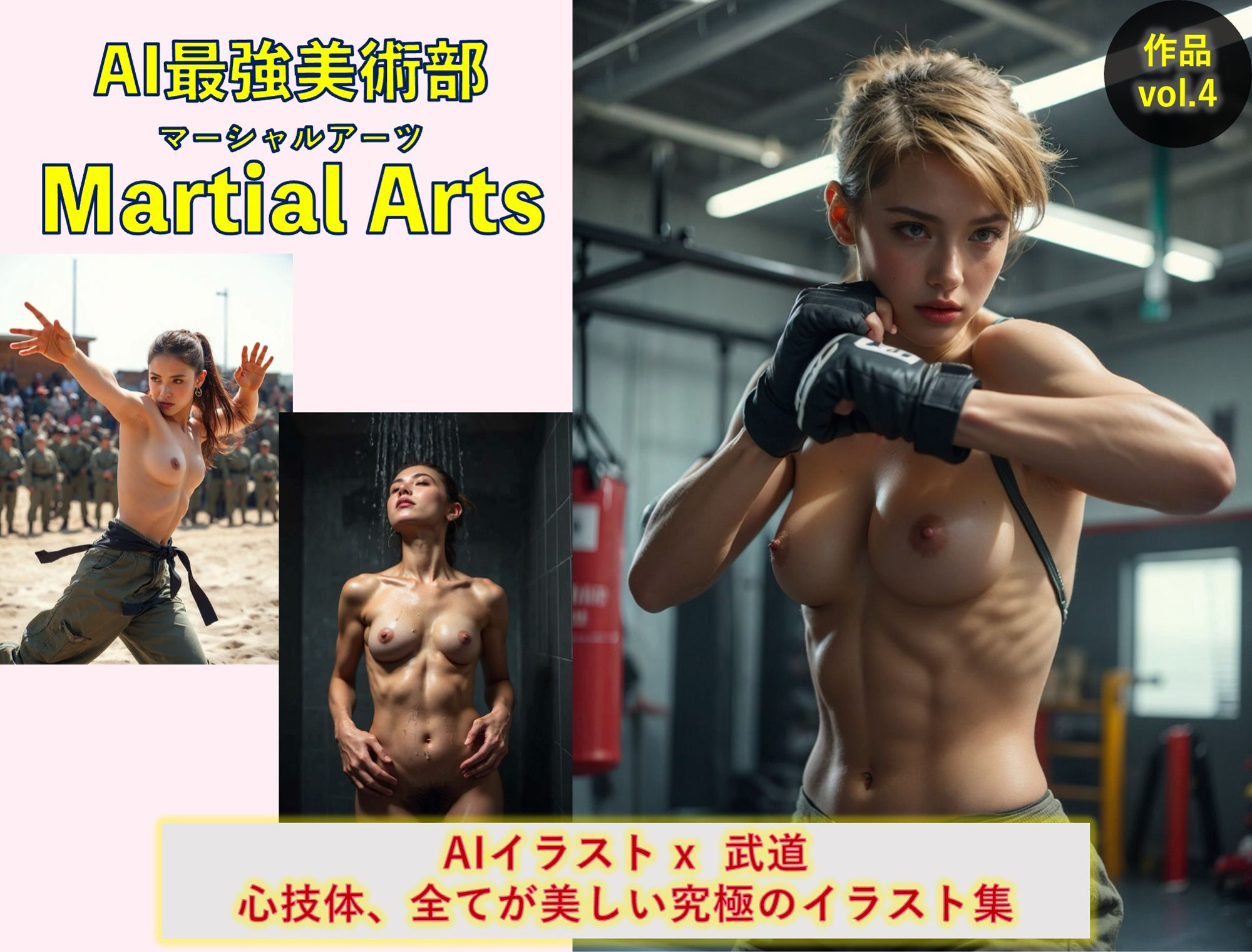 サンプル画像1:AI最強美術部vol.4「マーシャルアーツ」(ノーティラス) [d_529421]