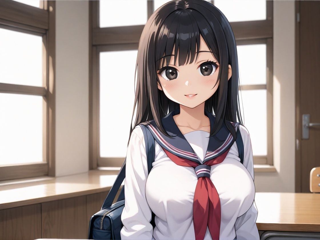 サンプル画像1:デカパイ転校生にエッチな歓迎会(けいちゃみ) [d_529448]