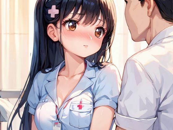 サンプル画像4:「相性が良すぎる、、、」ゲス医者と初恋ナースが病室で激しいエッチ(アニメ好きもぐもぐ) [d_529460]