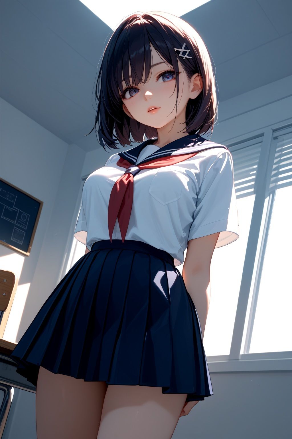 サンプル画像1:僕のクラスの一軍女子 卒業記念中出し×××(エロス☆ワンダーランド) [d_529518]