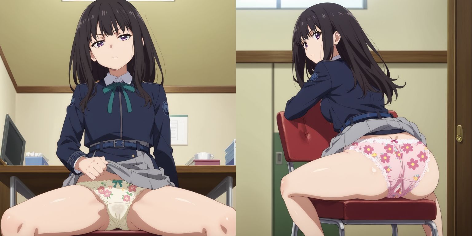 サンプル画像4:リコリコのパンツ1＆2(五本木ポメ) [d_529601]