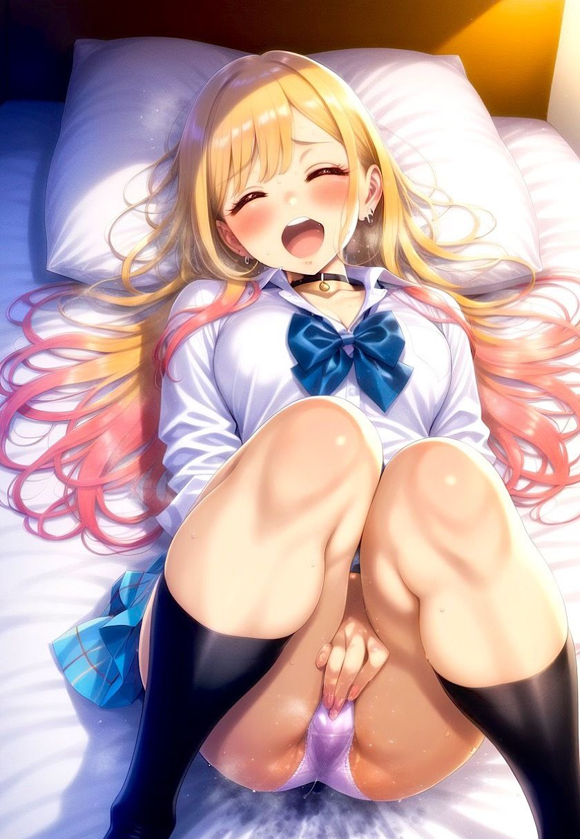 サンプル画像2:今日のおかず その着せ替え人形は◯をする 喜◯川 海夢 No.2(イラスト18区) [d_529668]