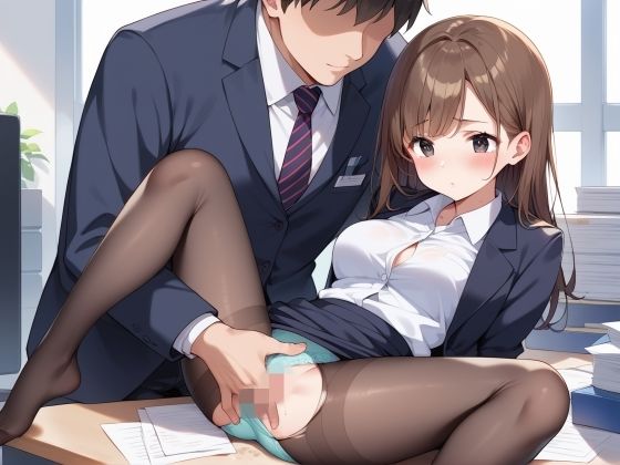 サンプル画像4:ブラック企業に入社した美人OL(よしイクぞうさん) [d_529835]