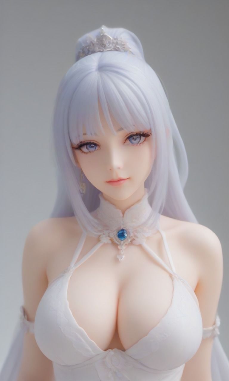 イラストでありながらも立体感のあるフィギュアの質感をお楽しみください【えっちなフィギュア】1