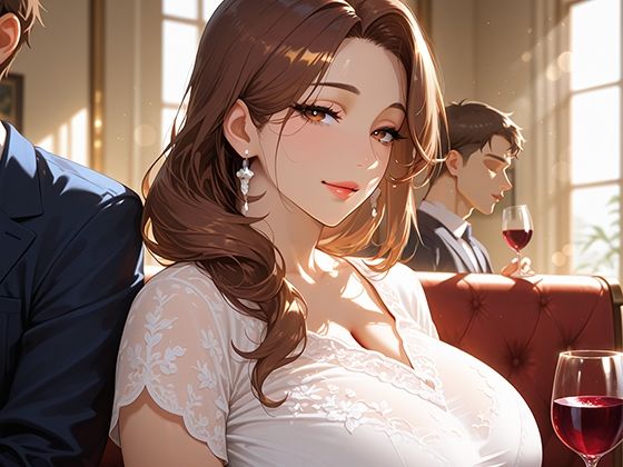 サンプル画像2:人妻寝取り倶楽部 夫の借金の肩代わりに自らの体を売る旦那思いの爆乳人妻を寝取り淫乱化させる(完熟マンゴー) [d_529936]