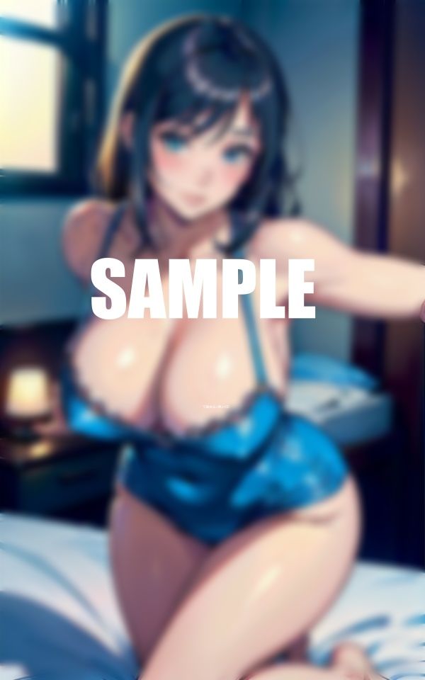 サンプル画像5:いやらしぃ〜オッパイで誘惑する淫乱人妻たち(AI美女LABO.25) [d_529990]