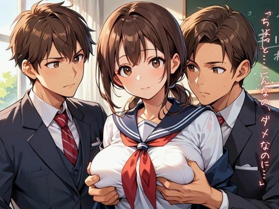 サンプル画像6:制服の下に隠された…秘密の瞬間。学園ハプニングコレクション！(ぱいんだー出版) [d_530307]