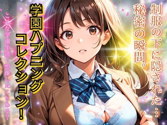 制服の下に隠された…秘密の瞬間。学園ハプニングコレクション！【ぱいんだー出版】