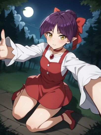 サンプル画像1:ゲゲゲの鬼太郎の猫娘から送られてきた自撮り写真(自撮りサークル  イカスミ工房) [d_530573]