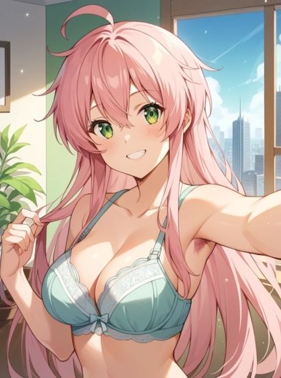 サンプル画像1:人類は衰退しましたのわたしから送られてきた自撮り写真(自撮りサークル  イカスミ工房) [d_530575]