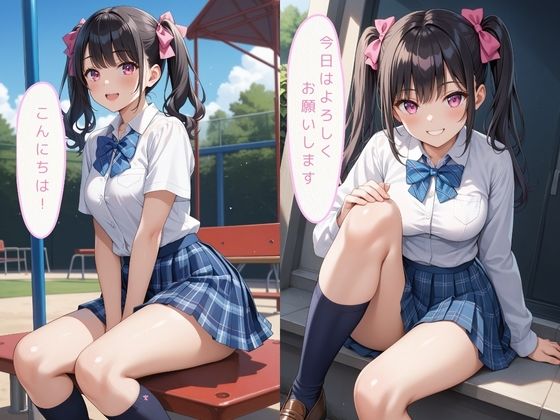 サンプル画像2:同級生では物足りない美少女J〇の淫らな放課後！〜ツインテールJ〇編〜(いちごパイ) [d_530741]