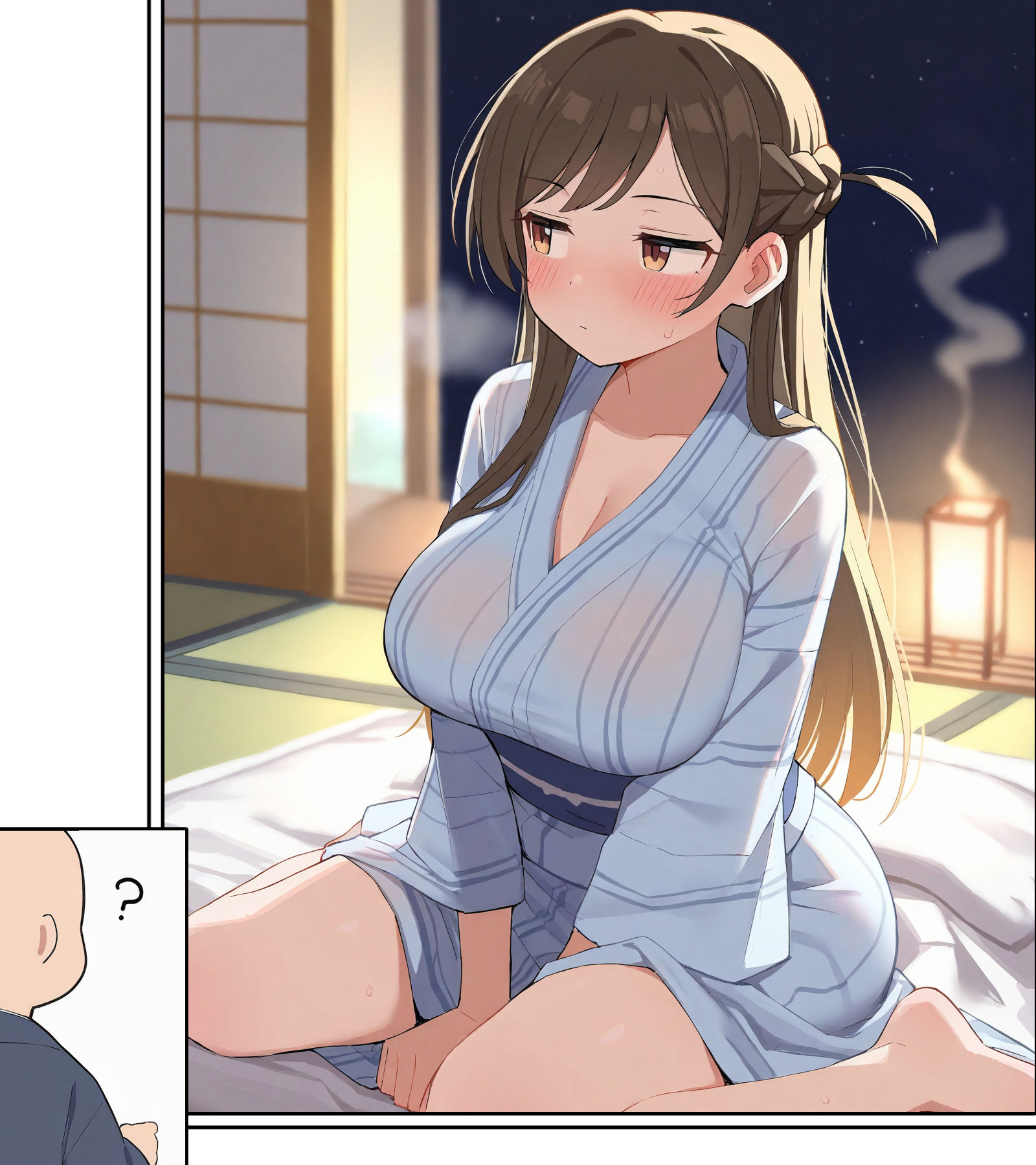 サンプル画像5:レンタル彼女と一泊二日、混浴温泉えっち(でかぱいむちむち処) [d_530783]