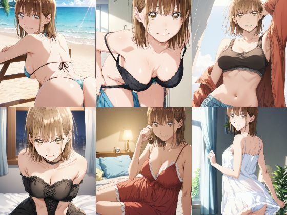 「アオのハコ」鹿野千夏セクシー写真集6（全500枚）