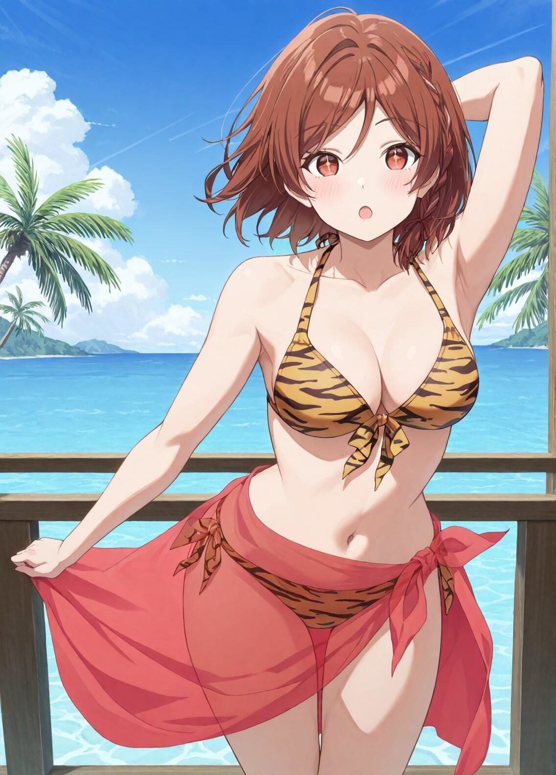 サンプル画像2:「クラスの大嫌いな女子と結婚することになった」桜森朱音セクシー写真集2（全500枚）(人の海) [d_530904]